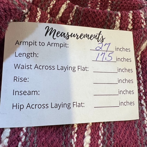 STORIA Cropped Top Size L Crop Long Sleeve Stripes Pullover Round Neck Raw Edge - Picture 4 of 10